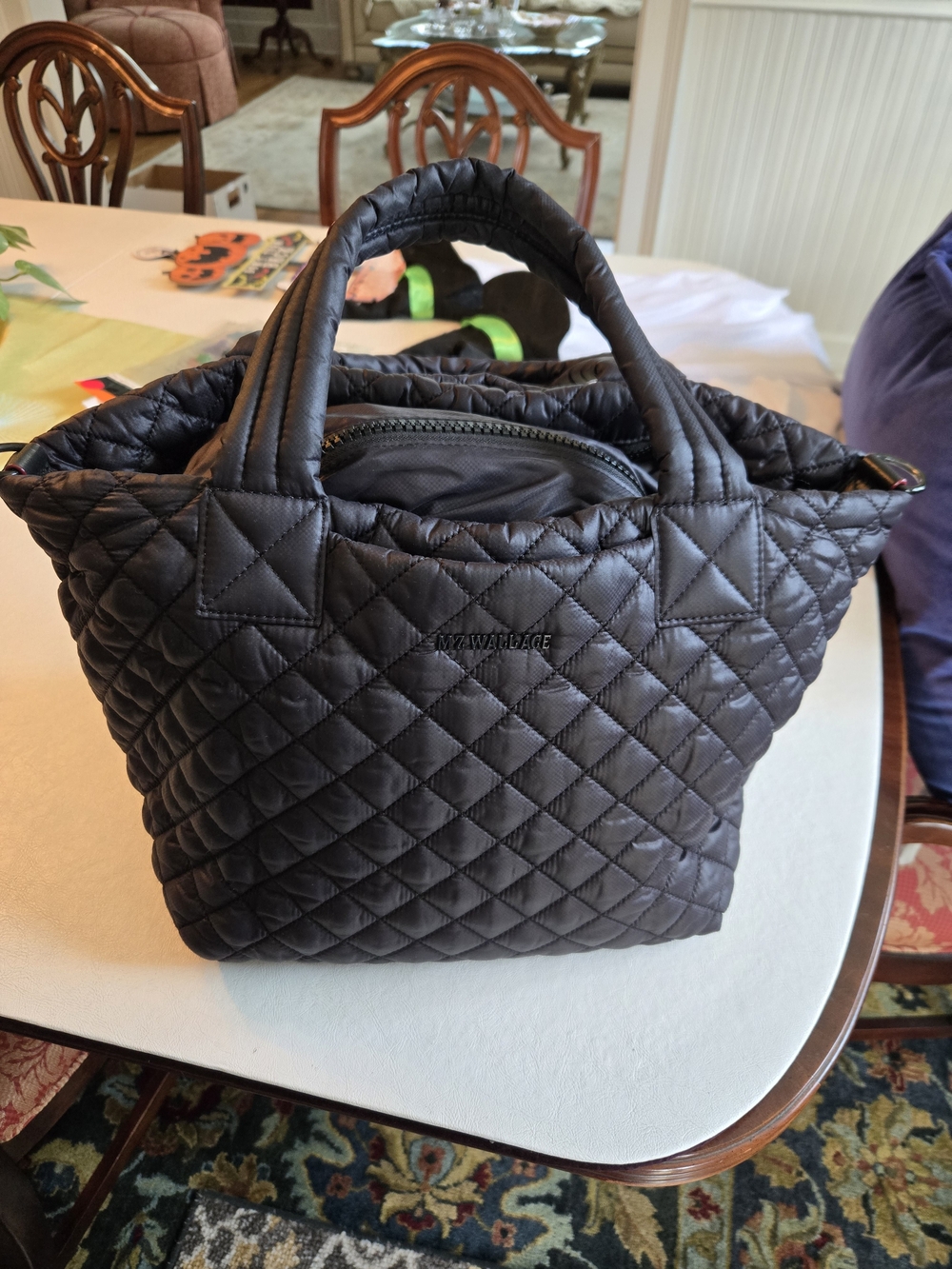 MZ Wallace / Sutton Crossbody Bag. Size: Large / Colot: Black
